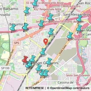 Mappa Piazza I Maggio, 20099 Sesto San Giovanni MI, Italia (1.296)