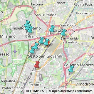 Mappa Piazza I Maggio, 20099 Sesto San Giovanni MI, Italia (1.72364)