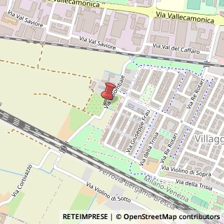 Mappa Via Colombaie, 24, 25132 Brescia, Brescia (Lombardia)