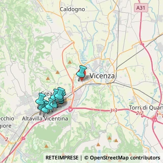 Mappa Via Luigi Luzzatti, 36100 Vicenza VI, Italia (4.06545)