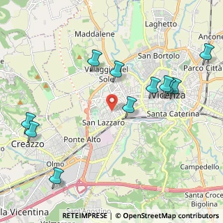 Mappa Via Luigi Luzzatti, 36100 Vicenza VI, Italia (2.35818)