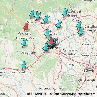 Mappa Via Luigi Luzzatti, 36100 Vicenza VI, Italia (12.7205)