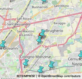 Mappa Via delle Camelie, 20093 Cologno Monzese MI, Italia (3.27417)