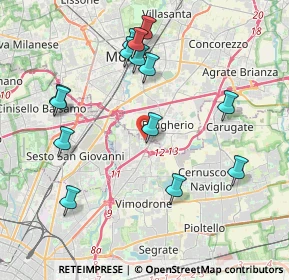 Mappa Via delle Camelie, 20093 Cologno Monzese MI, Italia (4.17)