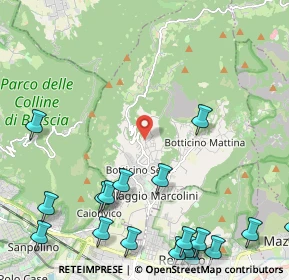 Mappa Via Seminario, 25082 Botticino BS, Italia (3.14)