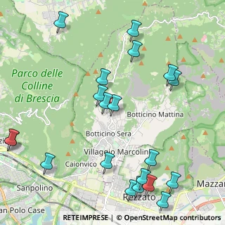 Mappa Via Seminario, 25082 Botticino BS, Italia (2.689)