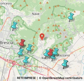 Mappa Via Seminario, 25082 Botticino BS, Italia (4.83)