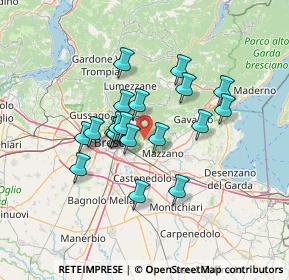 Mappa Via Seminario, 25082 Botticino BS, Italia (10.647)