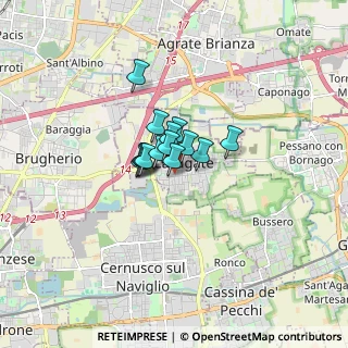 Mappa Via Gen. C. A. dalla Chiesa, 20052 Brugherio MB, Italia (0.775)