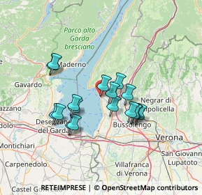 Mappa Via Cristoforo Colombo, 37011 Bardolino VR, Italia (11.33471)