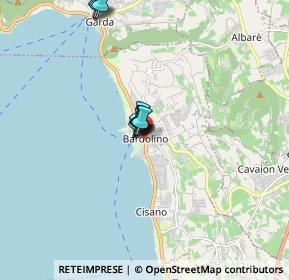 Mappa Via Cristoforo Colombo, 37011 Bardolino VR, Italia (2.495)