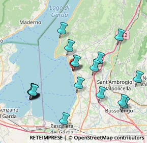 Mappa Via Cristoforo Colombo, 37011 Bardolino VR, Italia (8.602)