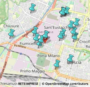 Mappa Via Giosuè Carducci, 25126 Brescia BS, Italia (0.963)