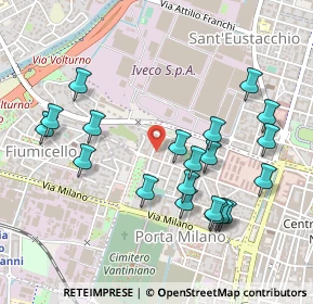 Mappa Via Giosuè Carducci, 25126 Brescia BS, Italia (0.5115)