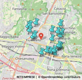 Mappa Via Giosuè Carducci, 25126 Brescia BS, Italia (1.534)