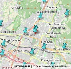 Mappa Via Giosuè Carducci, 25126 Brescia BS, Italia (2.77643)