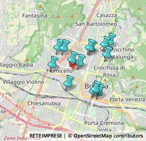 Mappa Via Giosuè Carducci, 25126 Brescia BS, Italia (1.32929)