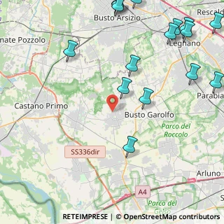Mappa Piazza del Pettirosso, 20020 Arconate MI, Italia (6.31235)