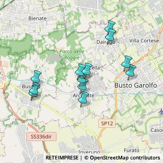 Mappa Piazza del Pettirosso, 20020 Arconate MI, Italia (1.7225)