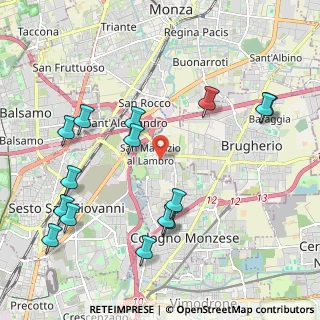 Mappa Via della Repubblica, 20093 Cologno Monzese MI, Italia (2.396)