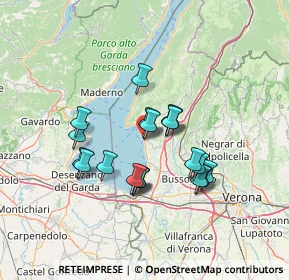 Mappa Via Amerigo Vespucci, 37011 Bardolino VR, Italia (11.24)