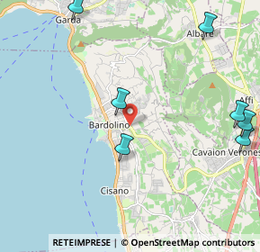 Mappa Via Molini, 37011 Bardolino VR, Italia (3.39417)