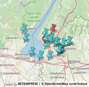 Mappa Via Molini, 37011 Bardolino VR, Italia (10.146)