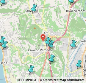 Mappa Via Villabella, 37010 Cavaion Veronese VR, Italia (2.97273)