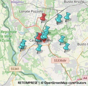 Mappa Via Caboto, 20022 Castano Primo MI, Italia (2.68467)