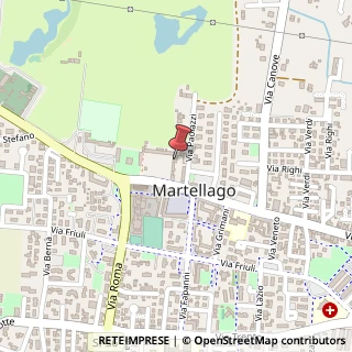 Mappa Piazza Vittoria, 11, 30030 Martellago, Venezia (Veneto)