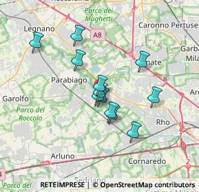 Mappa Via El Alamein, 20014 Nerviano MI, Italia (2.72)