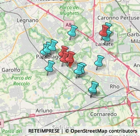 Mappa Via El Alamein, 20014 Nerviano MI, Italia (2.8025)