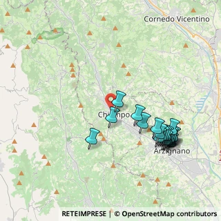 Mappa Via Merloni Madre Clelia, 36072 Chiampo VI, Italia (4.2515)
