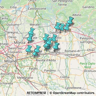 Mappa Via A. Crespi, 24045 Fara Gera d'Adda BG, Italia (10.23684)
