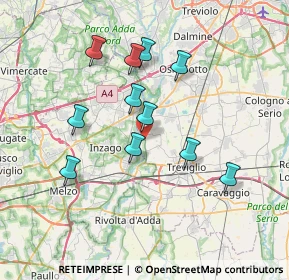 Mappa Via A. Crespi, 24045 Fara Gera d'Adda BG, Italia (6.49818)