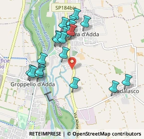 Mappa Via A. Crespi, 24045 Fara Gera d'Adda BG, Italia (0.941)