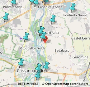 Mappa Via A. Crespi, 24045 Fara Gera d'Adda BG, Italia (2.62313)