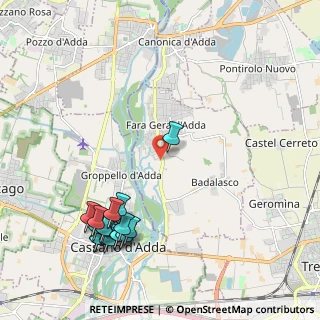 Mappa Via A. Crespi, 24045 Fara Gera d'Adda BG, Italia (2.54688)
