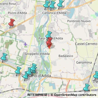 Mappa Via A. Crespi, 24045 Fara Gera d'Adda BG, Italia (3.20786)
