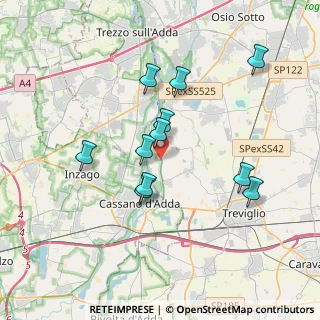Mappa Via A. Crespi, 24045 Fara Gera d'Adda BG, Italia (3.27273)