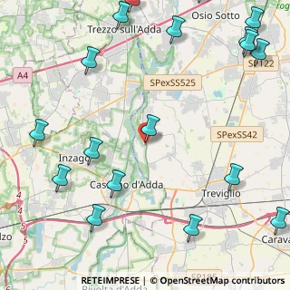 Mappa Via A. Crespi, 24045 Fara Gera d'Adda BG, Italia (6.6475)