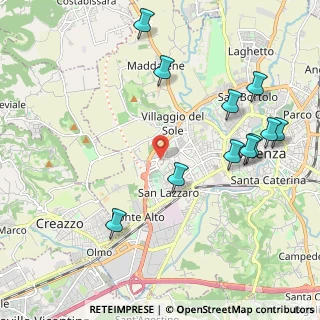 Mappa Via Giovanni Lanza, 36100 Vicenza VI, Italia (2.35636)