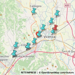 Mappa Via Giovanni Lanza, 36100 Vicenza VI, Italia (4.20231)