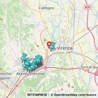 Mappa Via Giovanni Lanza, 36100 Vicenza VI, Italia (4.28308)