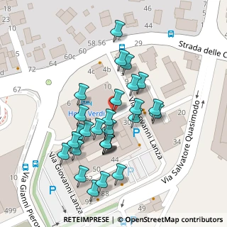 Mappa Via Lanza, 36100 Vicenza VI, Italia (0.05)