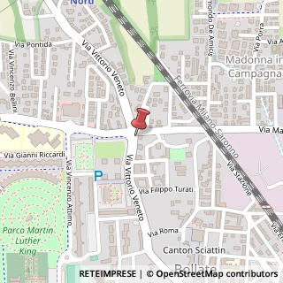 Mappa Via Vittorio Veneto, 50, 20021 Bollate, Milano (Lombardia)