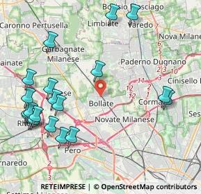 Mappa Via Enrico Fermi, 20021 Bollate MI, Italia (5.121)