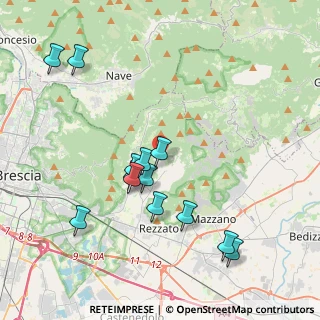 Mappa Via Cave, 25082 Botticino BS, Italia (4)