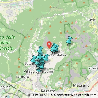Mappa Via Cave, 25082 Botticino BS, Italia (1.554)