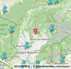 Mappa Via Cave, 25082 Botticino BS, Italia (3.67857)